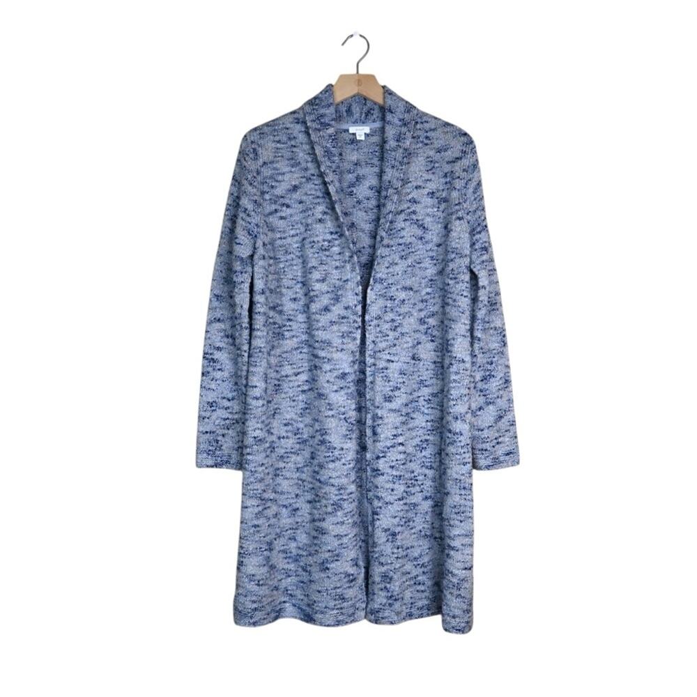 J. Jill Pure Jill Womens XS Melange Oversized Wool Blend Cardigan Sweater